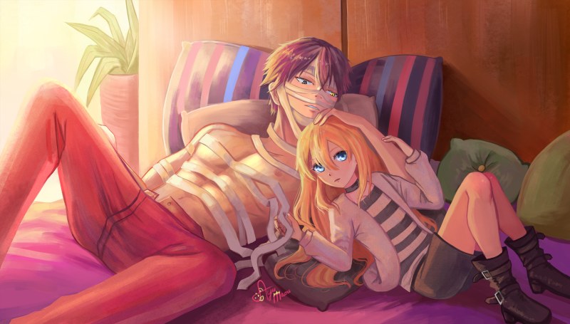 Dakimakura angel of bloodshed rachel