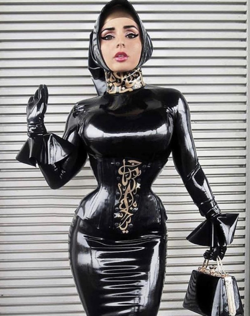 Latex Hijab