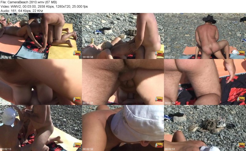 Specified masturbation on the beach