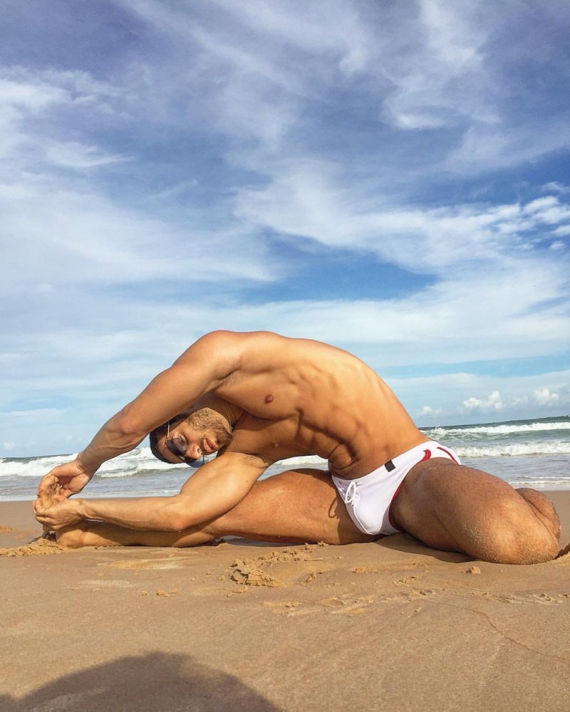 The proximity on the beach