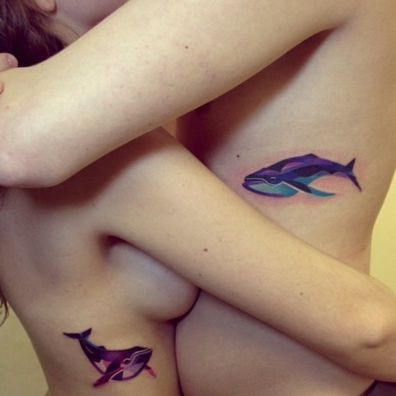 Tattoo tattoo whales