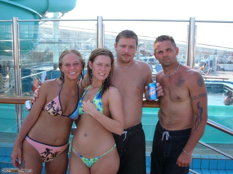 The couple on the beach hug