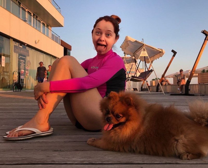 The teacher posted on the network