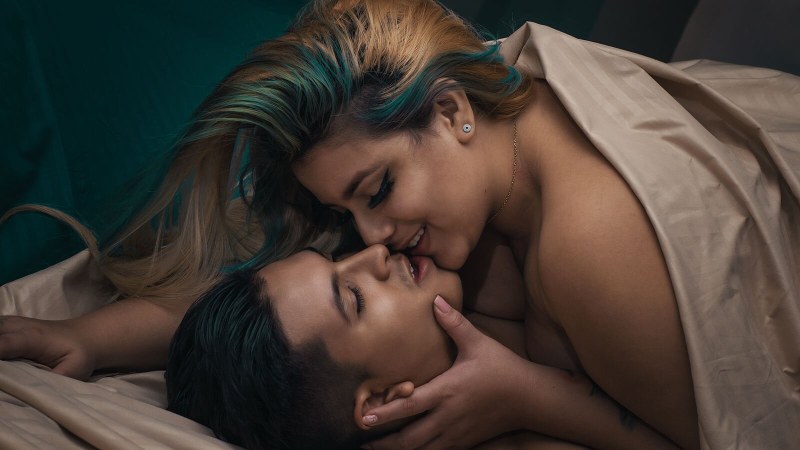 Ekaterina Volkova in underwear in the series Voronina