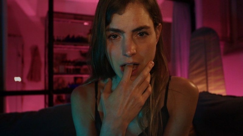 Hannah New in erotic scenes