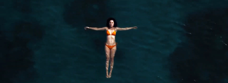 Girl in the cabin of a truck