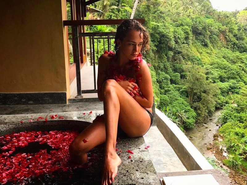 Ice actress Aglaya Tarasova