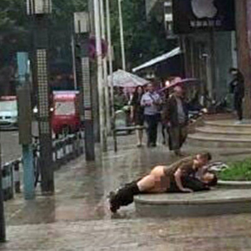 Piercing under clothes