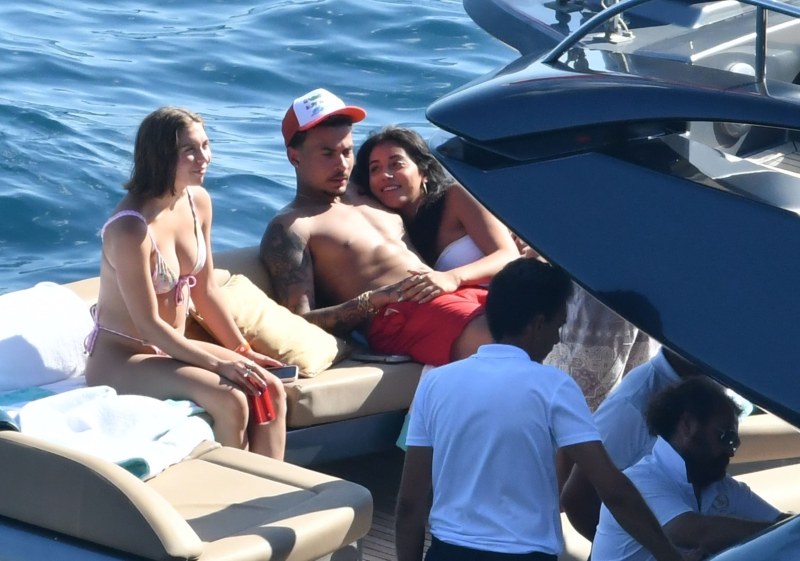 Panasenko with her girlfriend