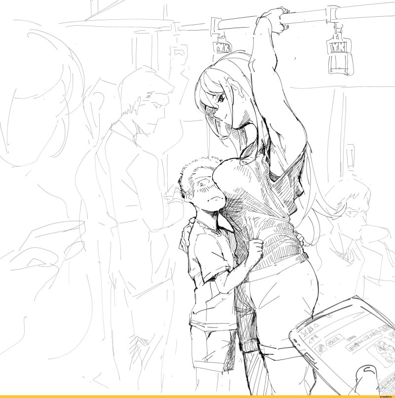 Spanking on the street