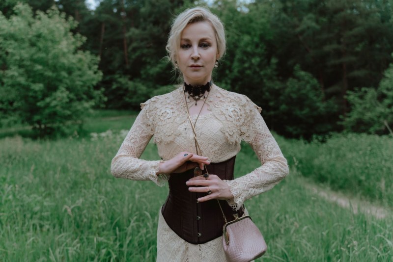 Olga Medynich in underwear