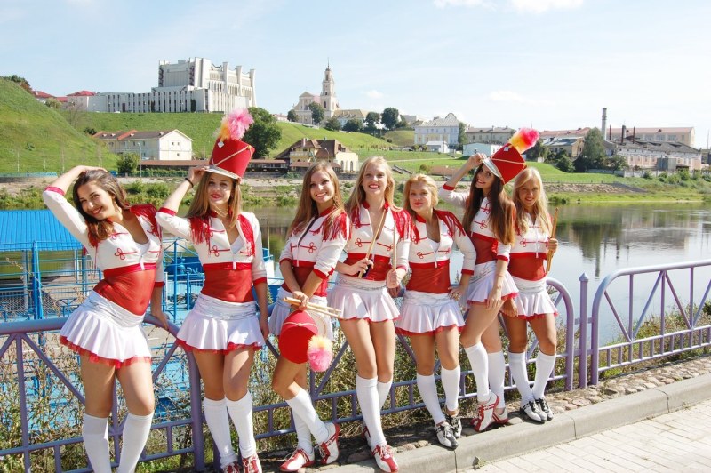 Grodno from the height of Belarus