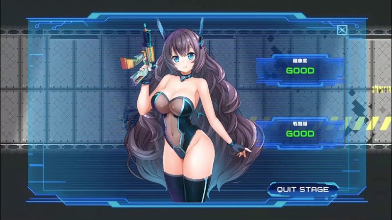 Young girl amateur group