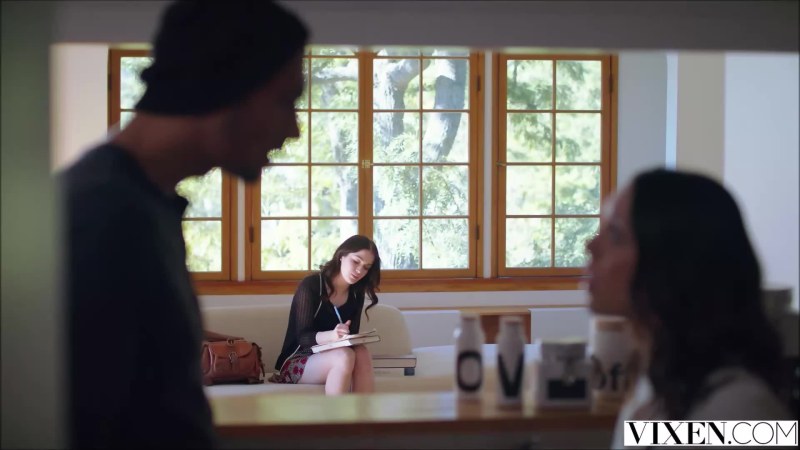 Girl in a bra on the knees