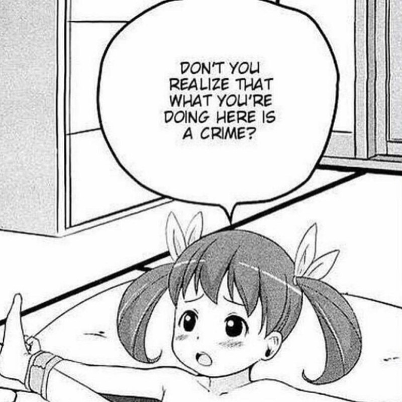 Lolikon comics in Russian