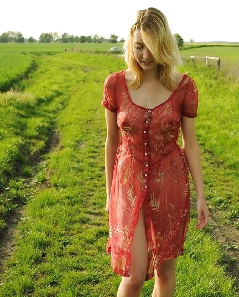 Transparent Dress Outdoor