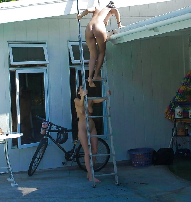 We look at the girls under the blouses