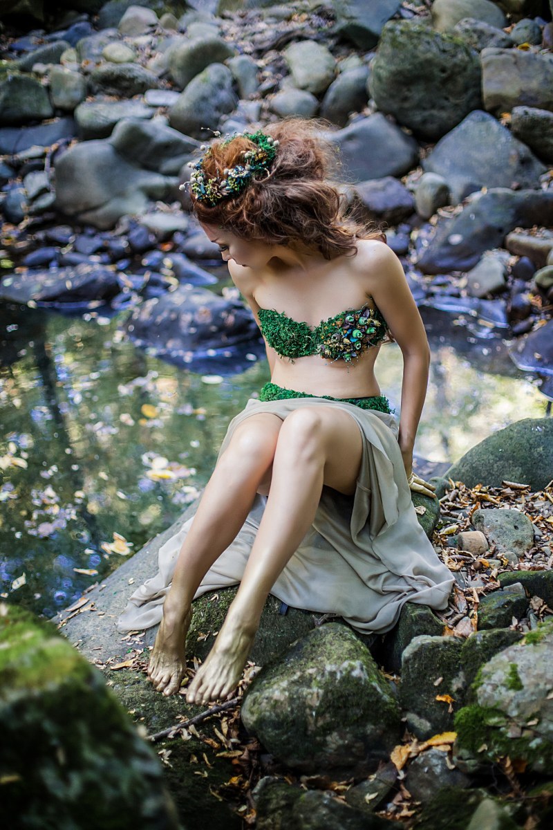 The young model of the princess