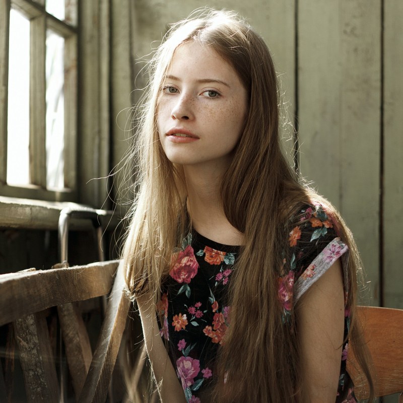 Katya Clover in a mini swimsuit