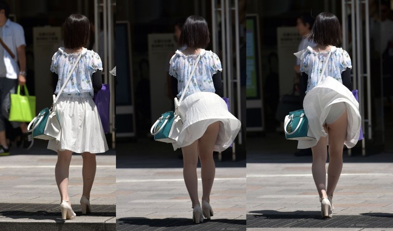 Japanese office tights