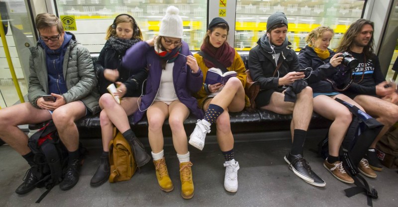 International promotion No Pants Subway Ride