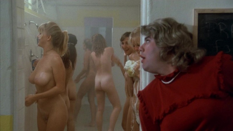 Veronika Simon blonde in stockings