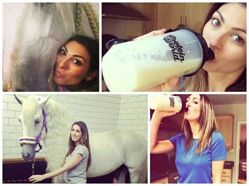 The girl sucked homemade