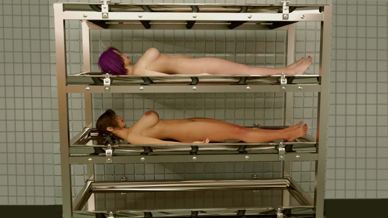 Simoni Diamond in the sauna 2000