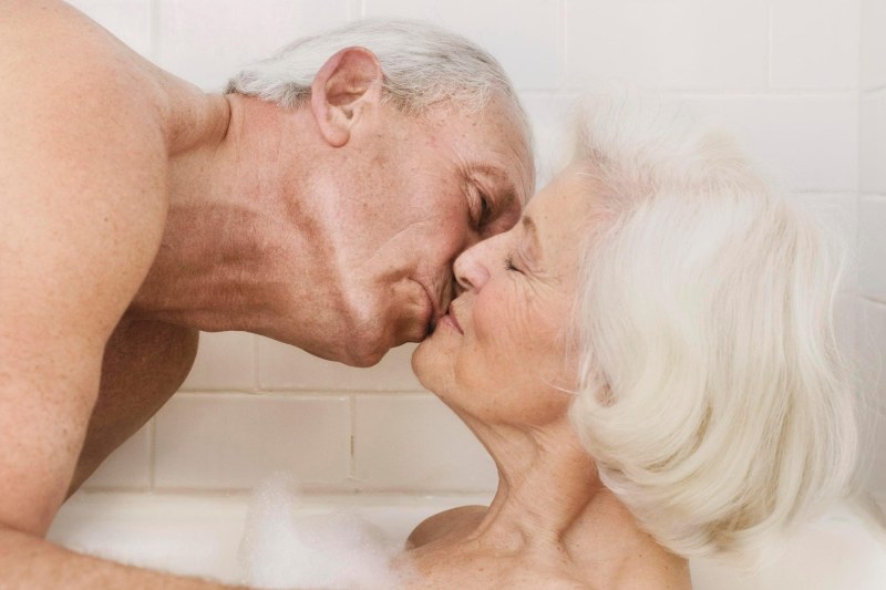 Elderly aunts with thick thighs