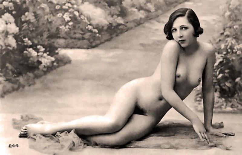 French vintage nude