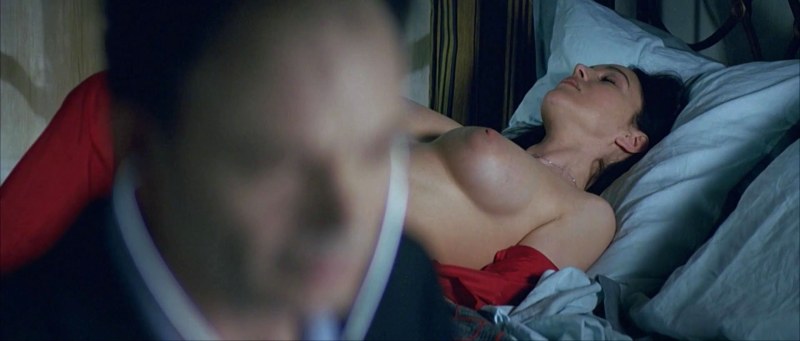Naked Monica Bellucci in Malena's film