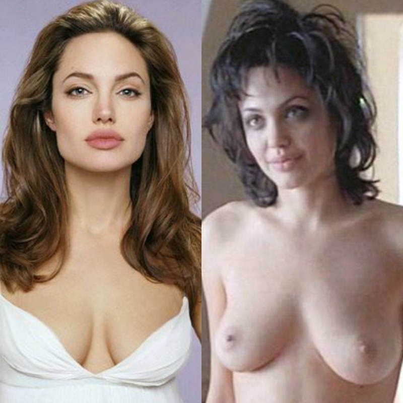 Angelina Jolie naked