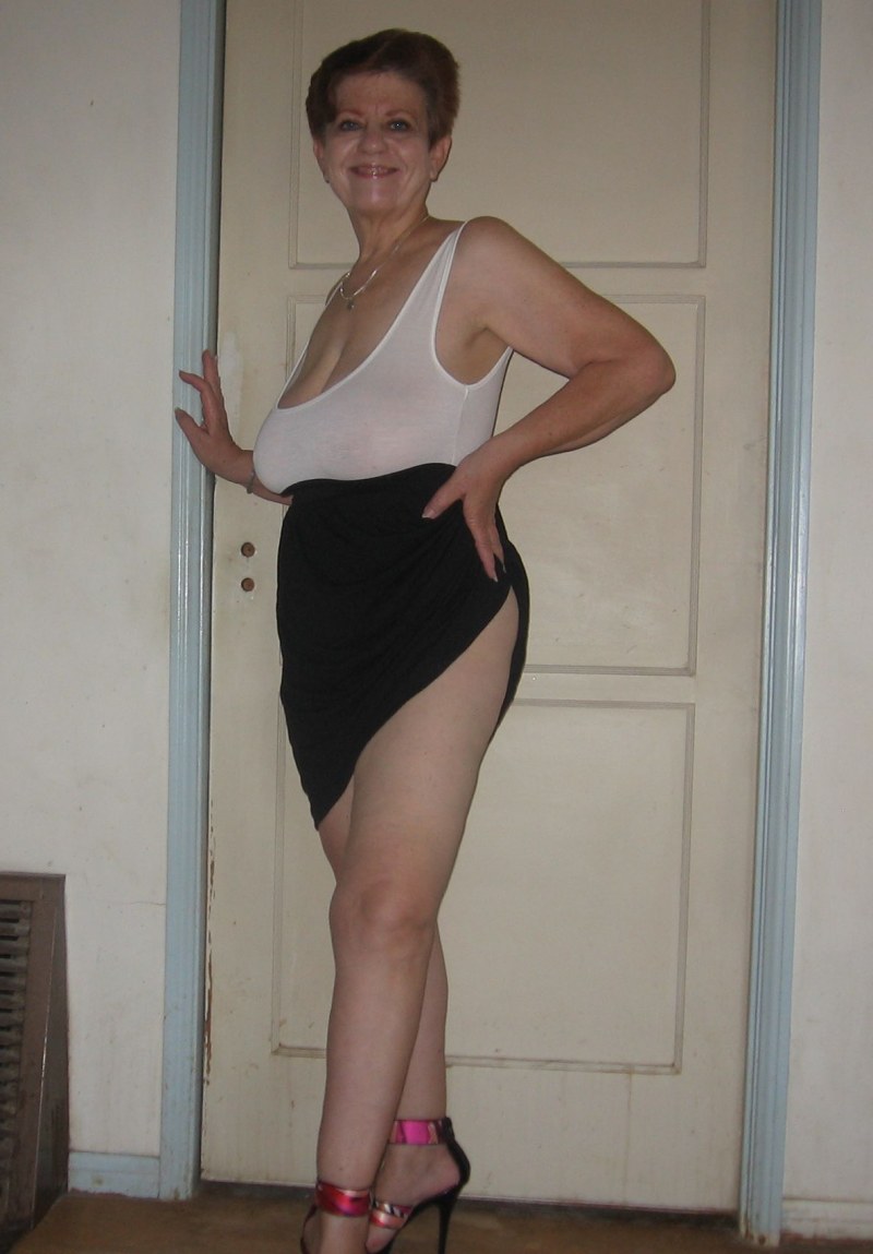 Old women with huge breasts