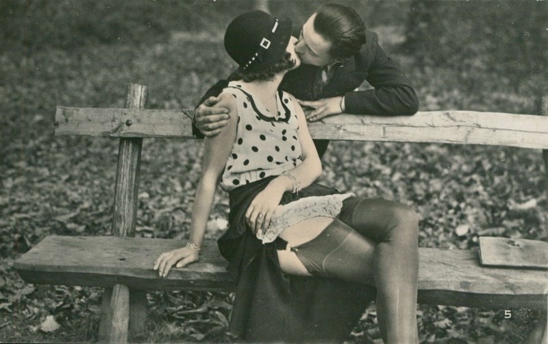 Stockings erotic retro