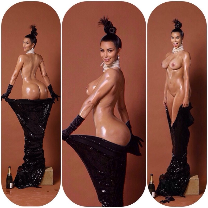 Pornstar Kim Kardashan