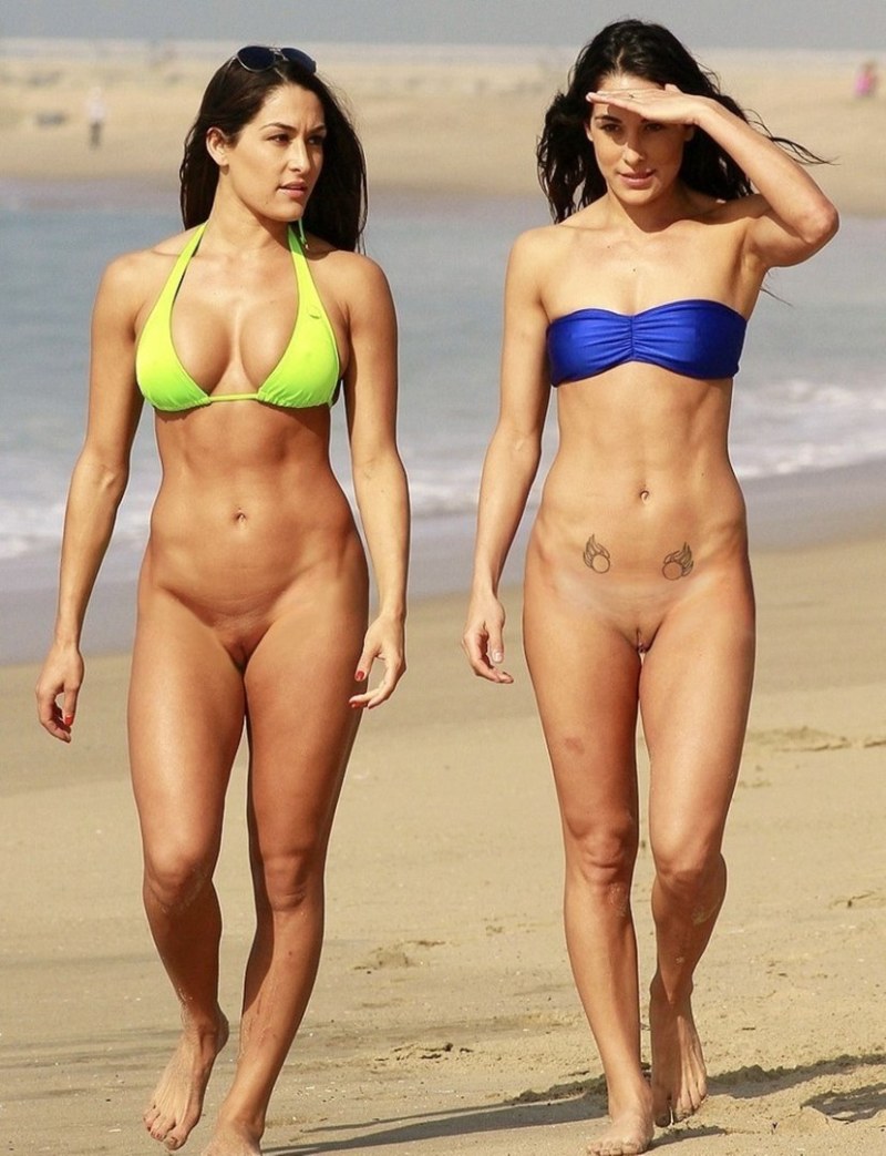 Beautiful striped women