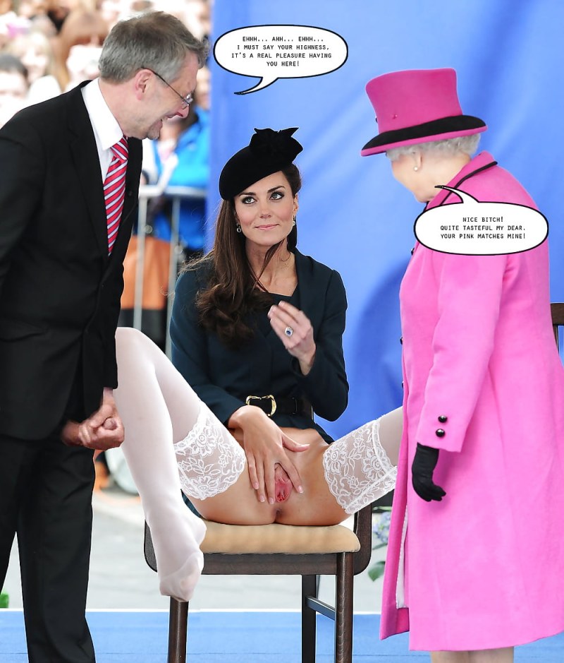 Porn. Princess Kate Middleton. Fakes Captions