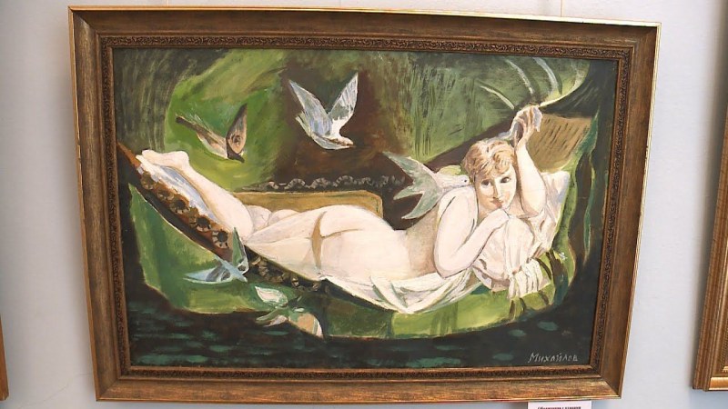 Artist Victor Mikhailov