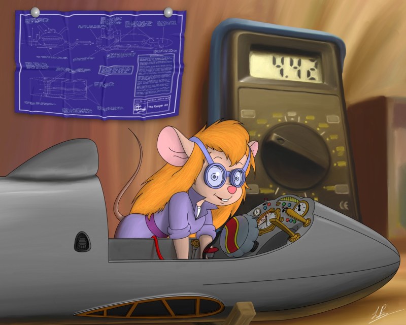 Chip and Dale Gaika with glasses