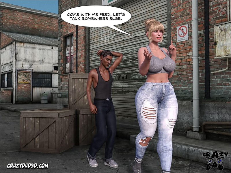 Crazy Dad 3D comic book