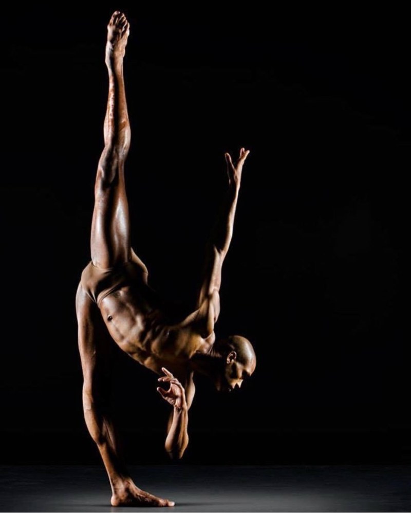 The body of the dancer