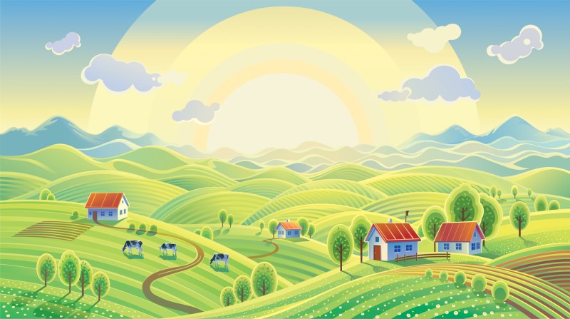 Map of the Kemerovo region with districts