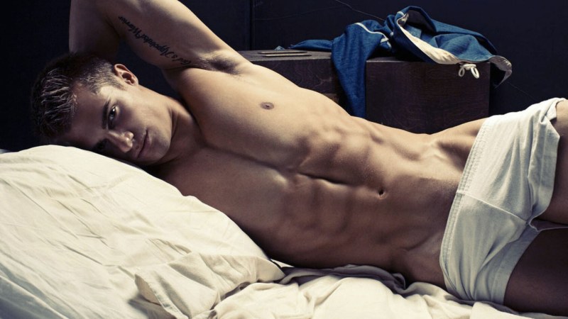 Seth Kuhlmann in bed