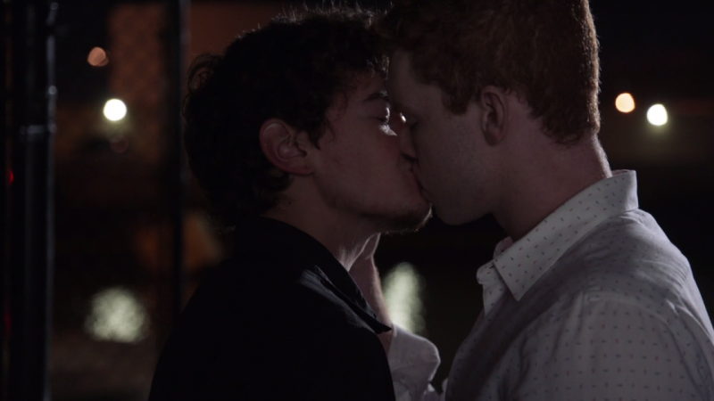 Elliot Fletcher and Cameron Monaen