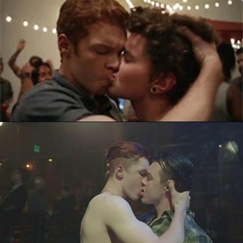 Cameron Monaen shameless kiss
