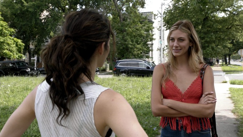 Cameron Monaen and Noel Fisher Kiss