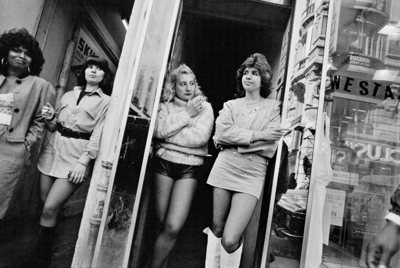 Prostitution retro photo