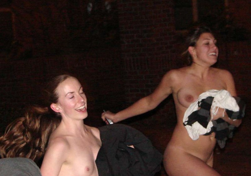 Naked American students