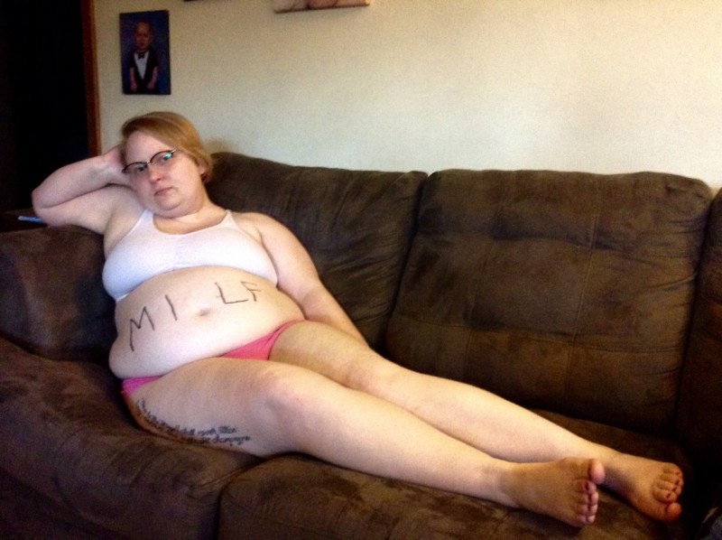 Bbw with a huge belly