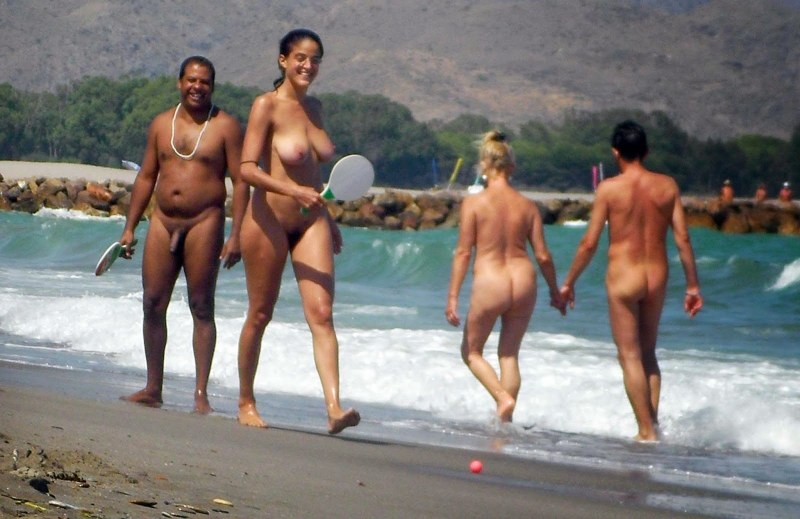 Naked on Brazilian beaches